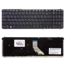 Клавиатура HP Pavilion DV6-1000 DV6-2000 черная с черной рамкой плоский Enter, матовая, NEW