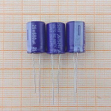 Конденсатор 25V 680uf (11x17) AiSHi