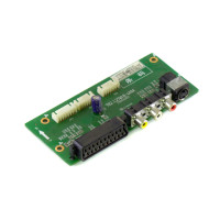 Плата ввода-вывода 782.L27W18-400A, SCART, AV, S-Video, Б/У