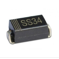 SS34 диод 3А 40В, SMA / DO-214AC