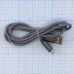 Кабель Prime Line 7219 microUSB - USB серый 1 м