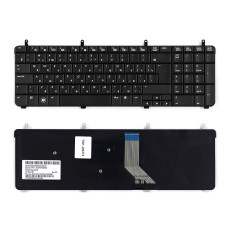 Клавиатура HP Pavilion DV7-2000, DV7-3000, DV7t-3000 Series черная, без рамки, Г-образный Enter