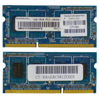 SODIMM DDR3 Ramaxel 1Gb 1333 MHz (PC3-10600) [RMT1950ED48E7F-1333] Б/У