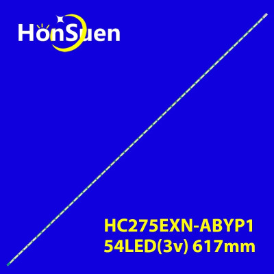 Подсветка 27.5" HC275EXN-ABVP1 LC27911005A 1 лента 3V 54LED 617мм NEW