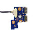 Плата PETRONAS-14-USB+PWR (BA92-08250A) для Samsung NP300E4A, NP300V4A Б/У