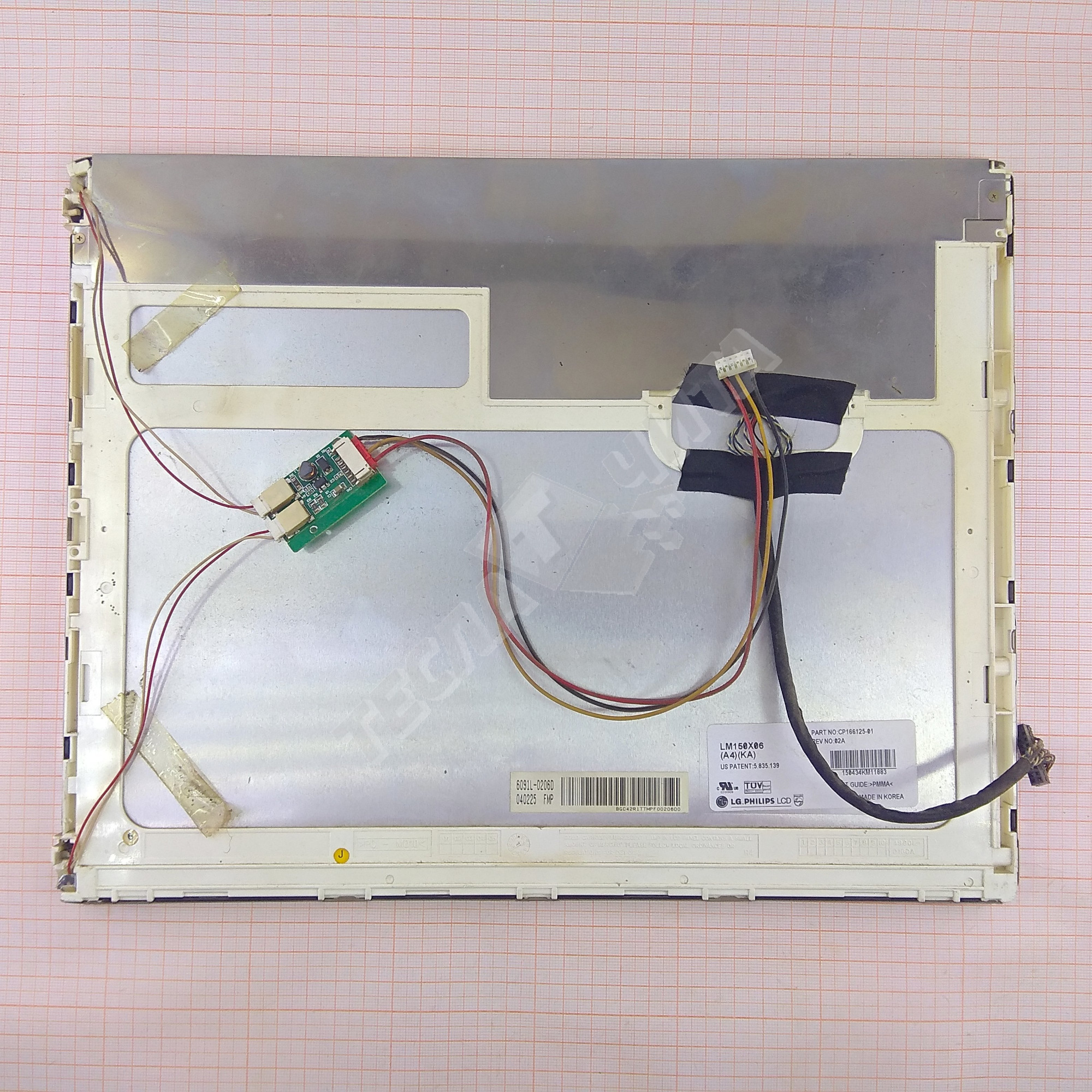Матрица LM150X06-A4KA 1024x768 20pin LVDS (1ch, 6-bit)