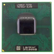 Intel Core 2 Duo T5750 2000MHz Socket P, Б/У
