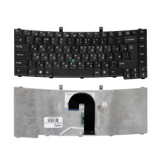 Клавиатура Acer Travelmate 6452, 6552, 6493, 6592, 6593 Series черная, Г-образный Enter