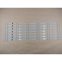 Подсветка 55" SSC_Y21 Slim Trident 55UP80 BOE A, 7 лент, 6LED, 3V, 610мм, с разбора