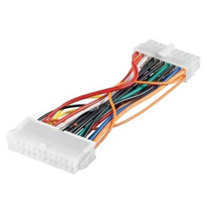 Переходник кабель питания ATX 24-pin -> 20-pin, 95 мм, Б/У