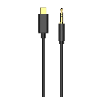 Кабель аудио Baseus Yiven Type-C male To 3.5 male M01 1.2M, черный