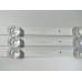 Подсветка 65" 06-43F5-3030-0D22-3X8-782X12-190719-A, 3 ленты, 8LED, 3V, 782 мм, с разбора