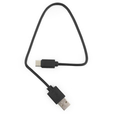Кабель USB Гарнизон GCC-USB2-AMCM-0.3M, 0.3 м, USB/Type-C, черный