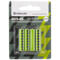 Батарейка AAA Defender R03-4B 1.5V (блистер 4шт)