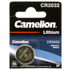 Батарейка Camelion CR2032, 3V, литиевый, (отрывные по 1шт)