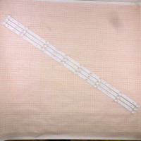 Подсветка 43" CC02430D738V04, 3 ленты, 8LED, 3V, 735 мм, с разбора