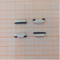 Коннектор FFC/FPC 0.5 мм 14 pin внизу выдвижной