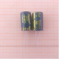 Конденсатор 80V 1000uf (17х27) Chanxing LOWESR