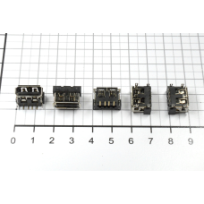 Разъем USB 2.0 Type A, UC019 для Acer Aspire 5232, 5241, 5516, 5517, 5532, 5541, 5541G, eMachines E6