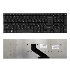 Клавиатура Packard Bell EasyNote LS11, LS13, LV11, TS13, TS44 черная, без рамки