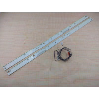 Подсветка 55" BN96-39601A, BN96-39602A, V6ER_550SMA-LED66_R2, V6ER_550SMB-LED66_R2, 2 ленты, 3V, 66L