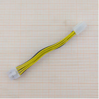 Кабель 4pin на 8pin для питания процессора