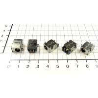 Разъем Asus G53 Series (5.5x1.7 мм) черный