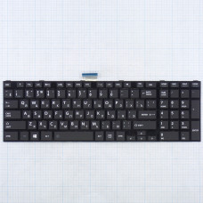 Клавиатура Toshiba Satellite L850 L875 L870 L855 черная с черной рамкой плоский Enter
