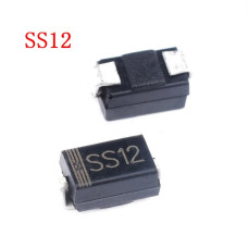 SS12 диод 1А 20В, SMA / DO-214AC