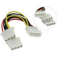 Кабель питания IDE-IDE (4pin) + IDE (4pin), Б/У