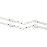 Подсветка 32" V5DN-320SM1-R2, V5DN-320SM1-R3, 2 ленты, 7LED, 3V, 620мм, с разбора