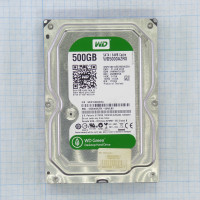 HDD 3.5" Western Digital WD5000AZRX 500Gb SATA-III 64Mb 7200rpm, Б/У
