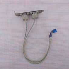 Планка в системный блок на 2 USB 2.0 10pin
