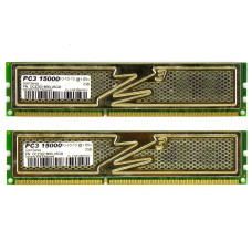 Память DIMM DDR3 OCZ 2+2Gb, 1866 МГц (PC3-15000), Б/У