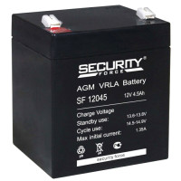 Аккумулятор для ИБП Security Force SF12045, 12 В, 4.5 Ач