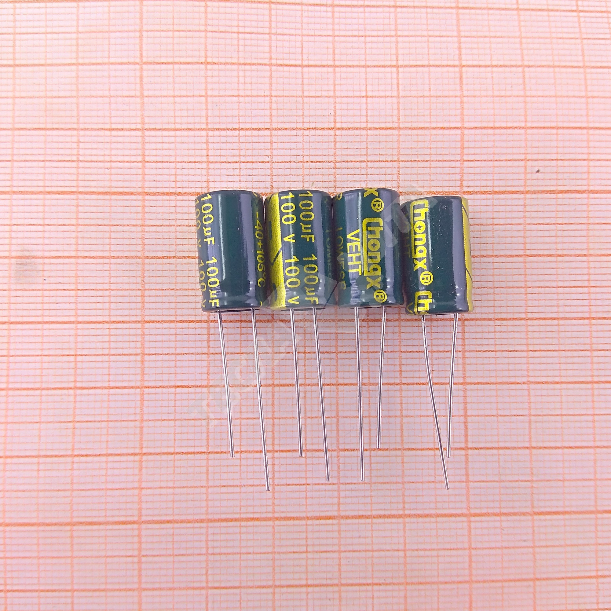 Конденсатор 100V 100uf (10x18) ChangX