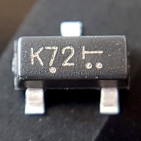 2N7002 N-канал 0,3A 60V (SOT-23)