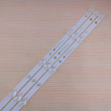 Подсветка 43" A09-8#/S2235-ZD2, 3 ленты, 8LED, 3V, 738 мм, с разбора
