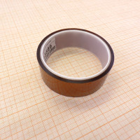 Скотч Kapton Tape (30 мм* 33 м) +260°С односторонний термостойкий