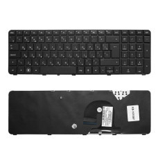 Клавиатура HP Pavilion DV7-4000, DV7-4100, DV7-4200, DV7-4300 Series черная, рамка черная, Г-образны
