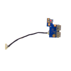 Плата PETRONAS-14-USB+PWR (BA92-08250A) для Samsung NP300E4A, NP300V4A Б/У