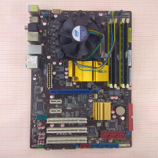 Плата Main для ПК ASUS Socket LGA775 P5QL-E REV2.05 Intel Core 2 Duo E8200 4xDDR2 DIMM 6Gb ATX