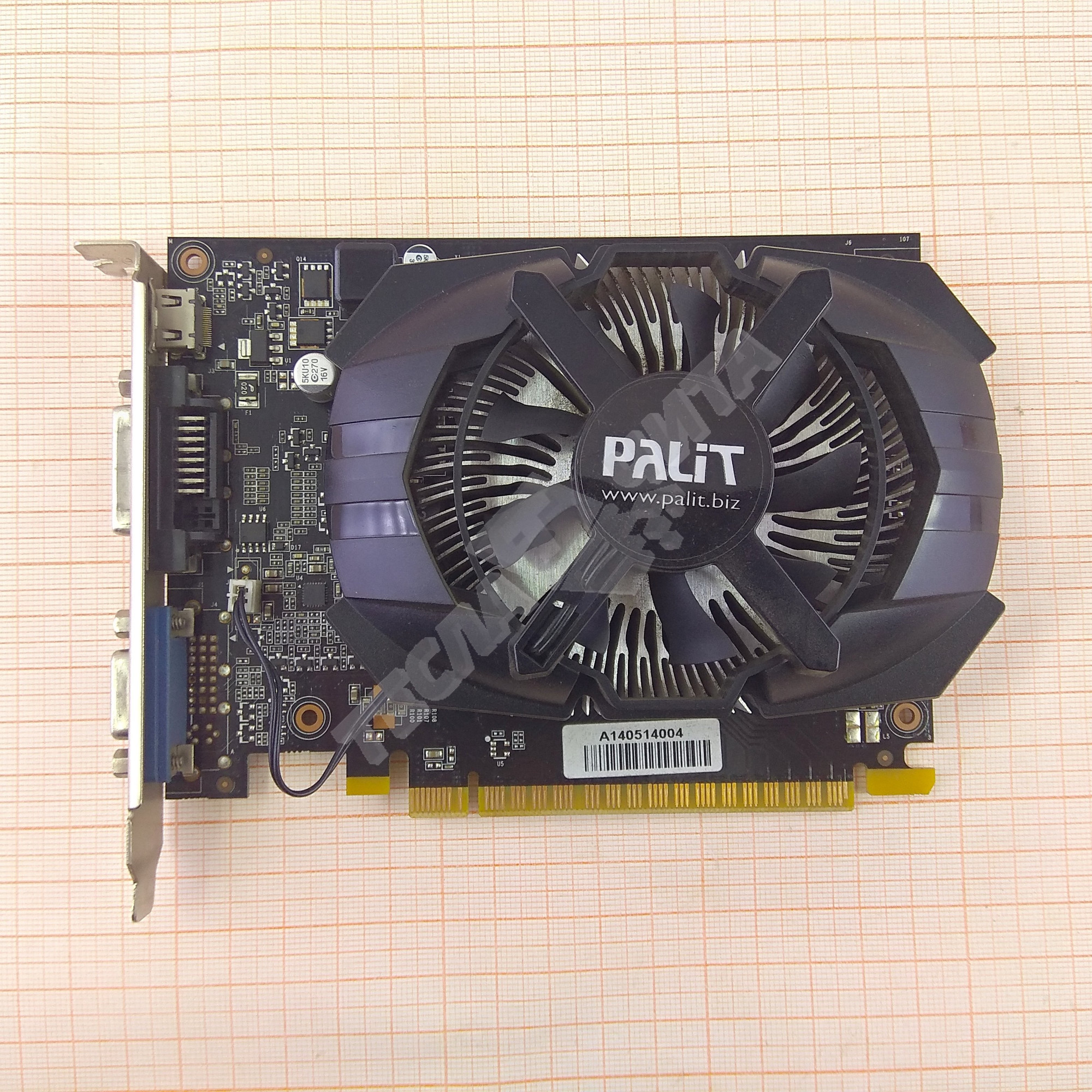 Видеокарта Palit NVIDIA GeForce GT 740 1Gb Б/У
