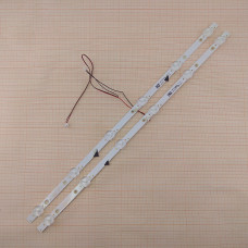 Подсветка 23.6" 2.3.04236D120002 L4D3V6W3 T1X1 (2 ленты) 6LED 3V 436мм