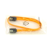 Кабель SATA желтый, с защелкой, 450 мм, новый