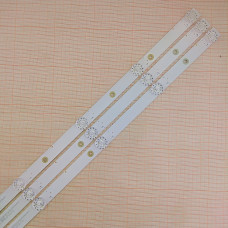 Подсветка 40" MS-L2316-A V2, 3 ленты, 8LED, 6V, 735 мм, с разбора