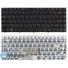 Клавиатура MSI X-Slim X300, X320, X330, Megabook CR400, CR420 Series черная, без рамки, плоский Ente