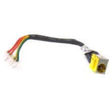 Разъем Acer Aspire 5251 5340 5534 5551 (5.5x1.7 мм) желтый с кабелем 70 мм, Состояние