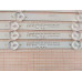 Подсветка 43" GC43D08-ZC22AG-25E 8S1P 0.8T/B, 303GC430055E, 6 лент, 8LED, 3V, 856 мм (A+B), NEW