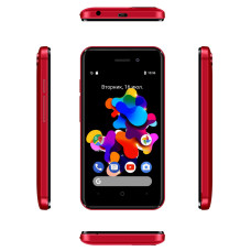 Смартфон Digma HIT Q401 3G 8 Гб красный